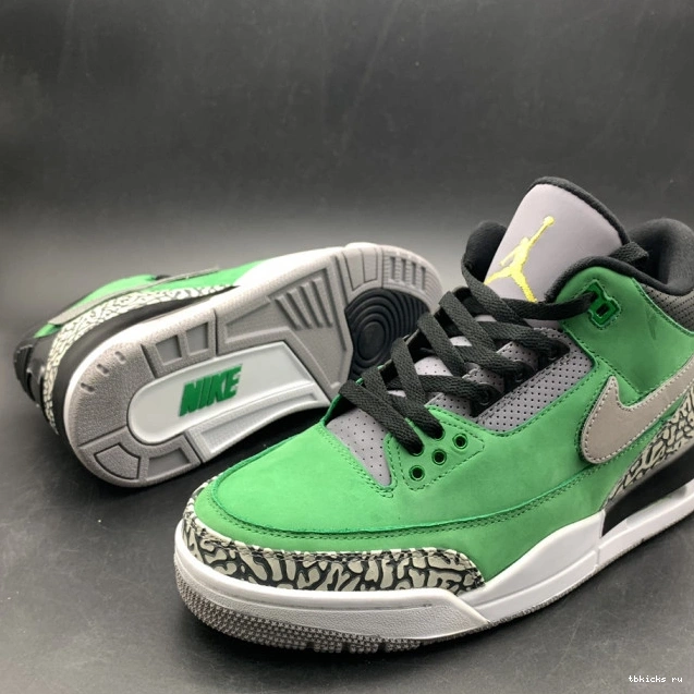 Rep TB Retro Jordan PE 3 AJ3 Ducks Air Oregon 867493 shoes Tinker 0817